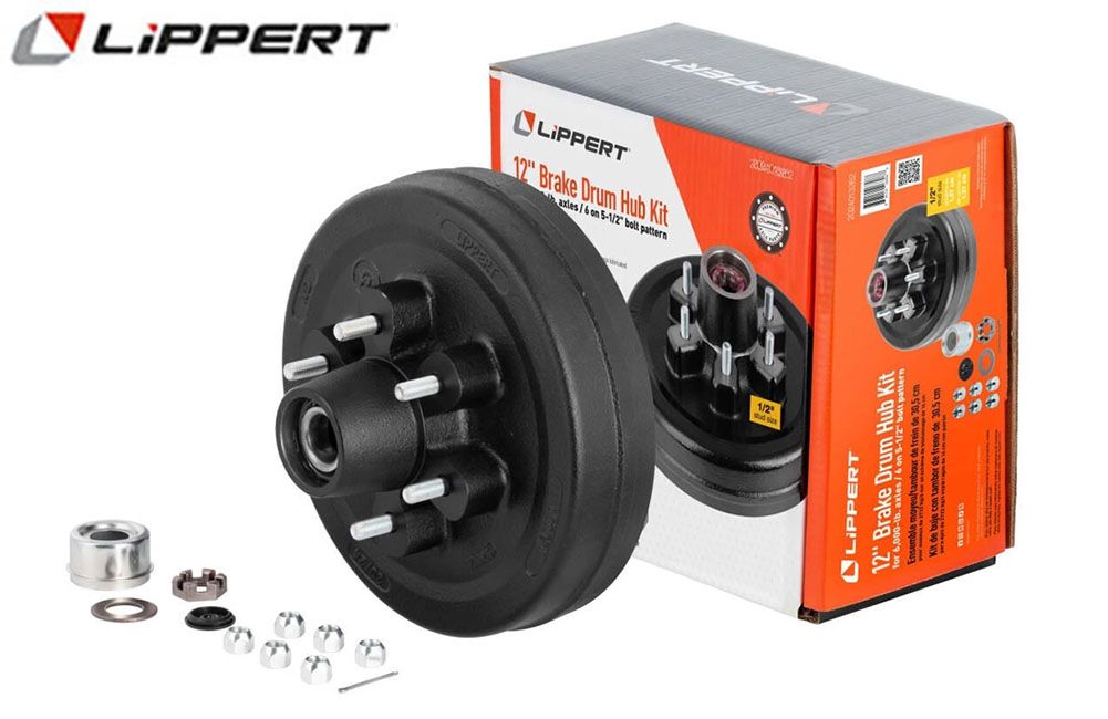AP KIT-BRAKE HD 655 1/2 STUD COMPLETE PRE GREASED KIT