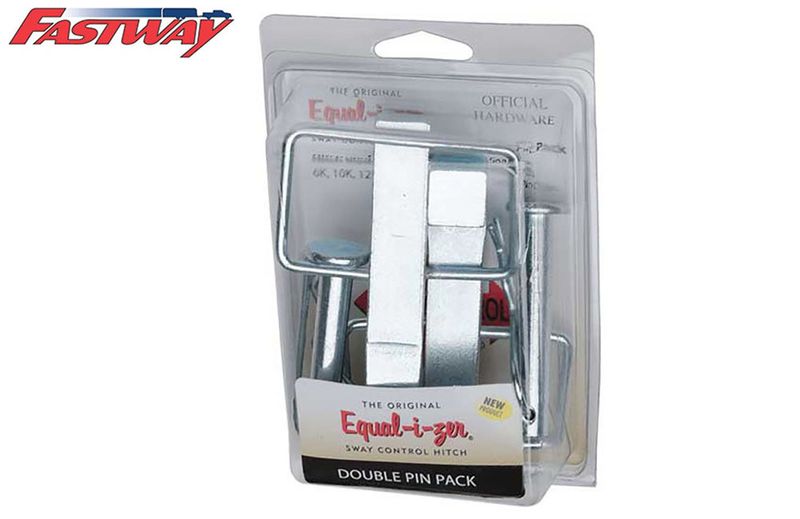 DOUBLE SPARE PIN PACK 2 L-PINS &amp; CLIPS 2 SOCKET PINS &amp; CLIPS