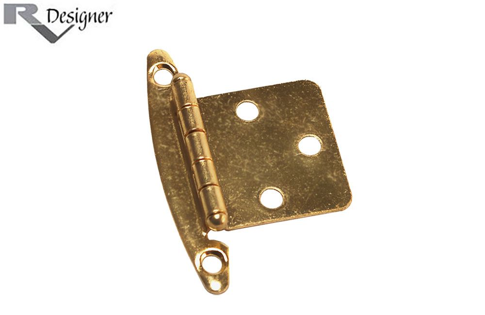 FREE SWINGING HINGE, Color: Brass (H239)