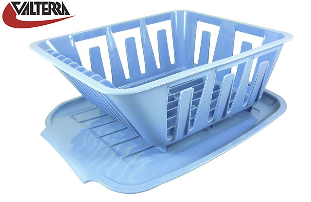 MINI DISH DRAINER SET, BLUE