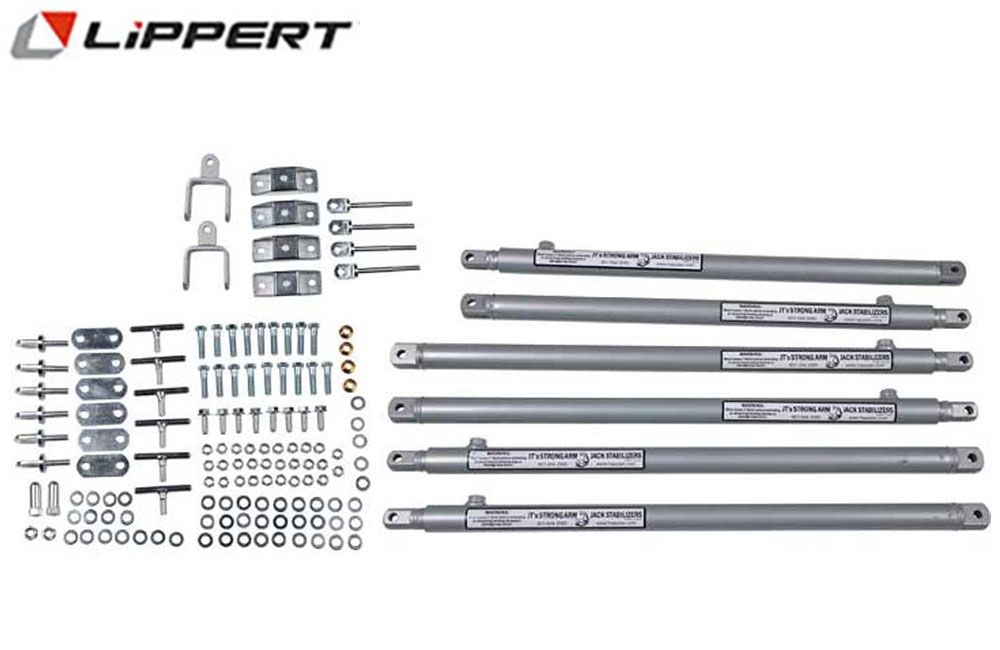 JT STRONGARM JACK STABILIZER KIT, 5TH WHEEL