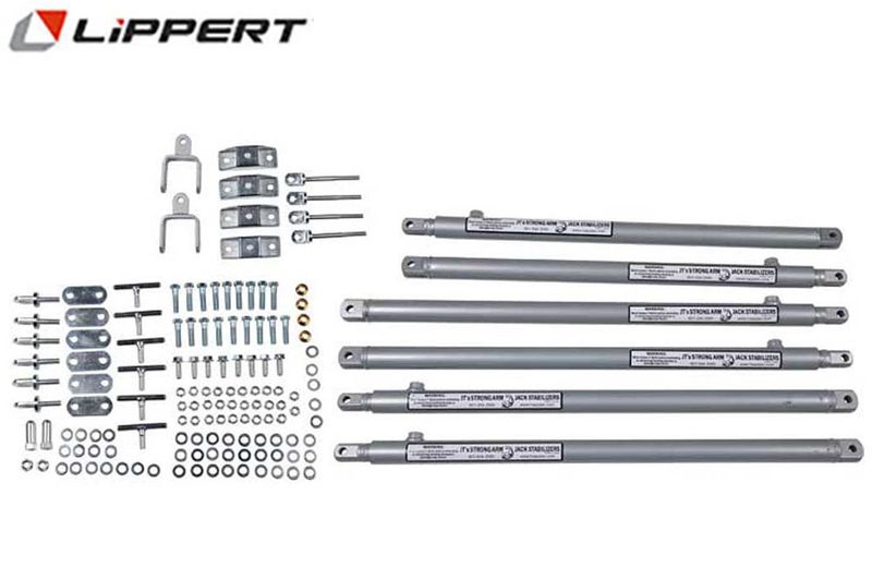 JT STRONGARM JACK STABILIZER KIT, 5TH WHEEL