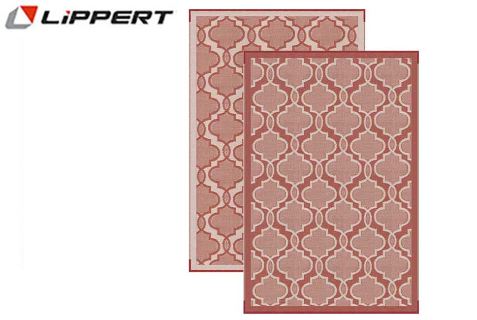 ALL WEATHER PATIO MAT, Size/Color: 6' x 9' Terracotta (2021028008)