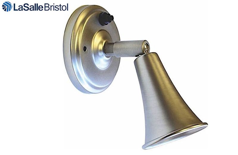 12V BRUSH NICKEL SPOT LIGHT
