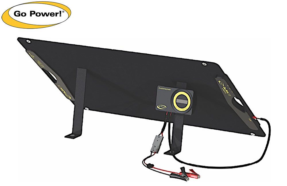 DURALITE 100 WATT SOFT PORTABLE SOLAR KIT w/30A CONTROLLER