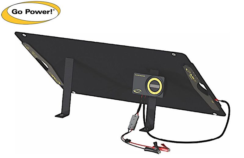 DURALITE 100 WATT SOFT PORTABLE SOLAR KIT w/30A CONTROLLER