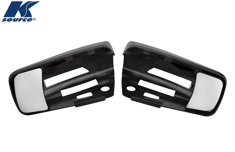 19-C RAM SNAP-ON BLACK TEXTURED TOWING MIRROR DRIVER/PASSENGER (PAIR)