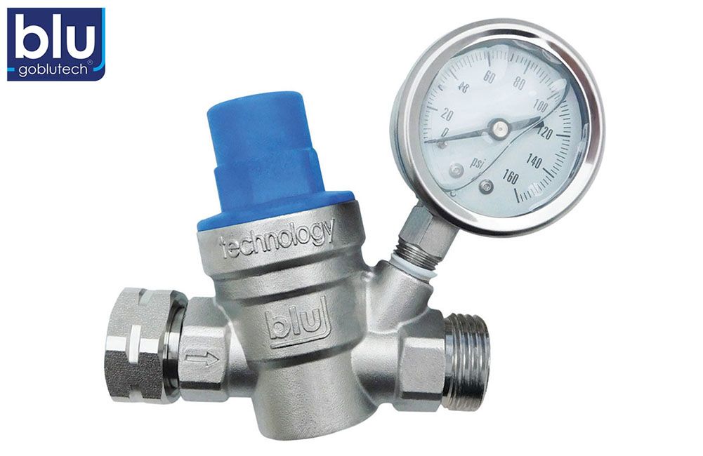 PRESSURE REGULATOR STAINLESS STEEL w/GHT CONNECTS