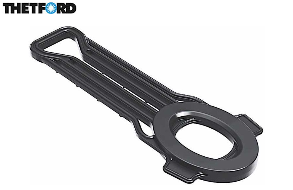 UNIVERSAL PORTABLE WASTE HOLDING TANK TOW STRAP