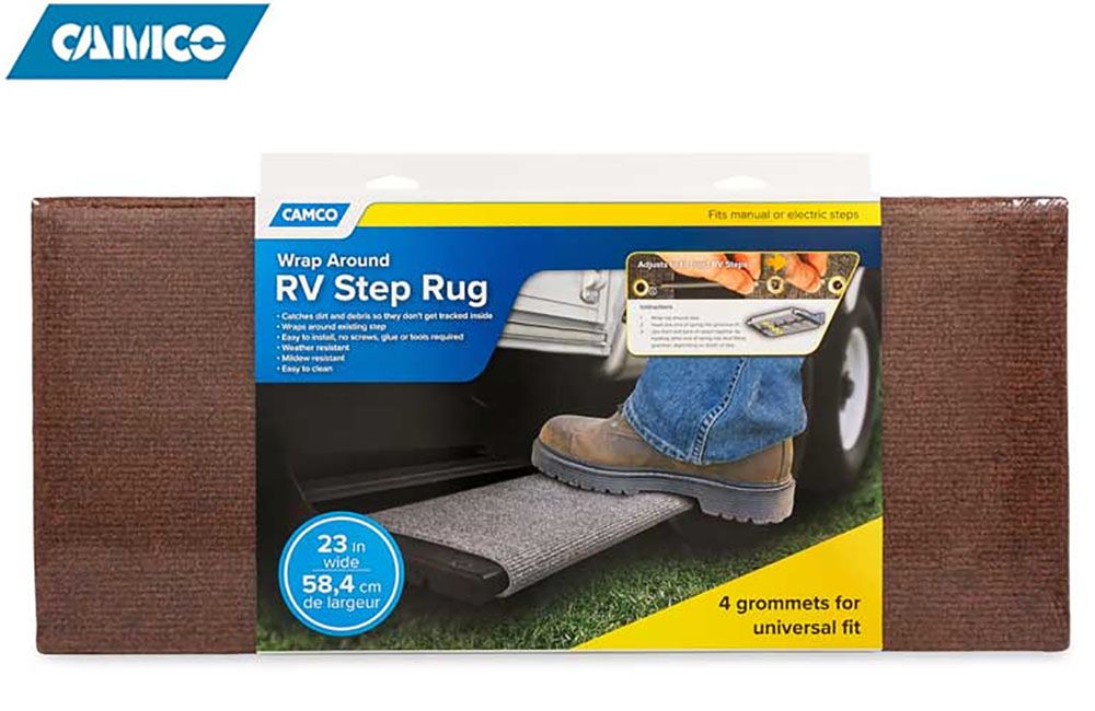 STEP RUG, XL, Color: Brown (42931)