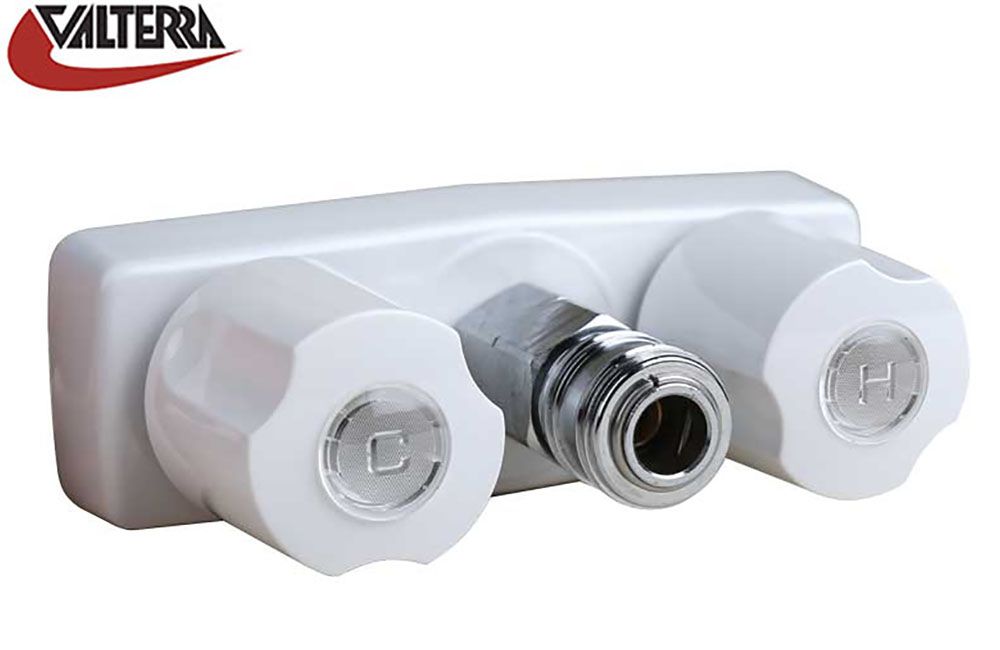 RV FAUCET w/QUICK CONNECT, Color/Finish: White (3-3/8") PF213246