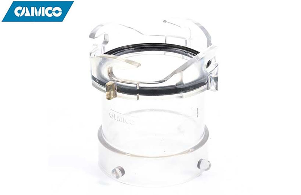SEWER EXTENDER, 3.5" CLEAR ADAPTER