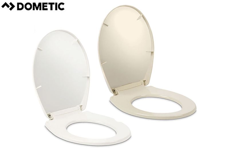 TOILET SLOW CLOSE ROUND PLASTIC SEAT COVER &amp; LID