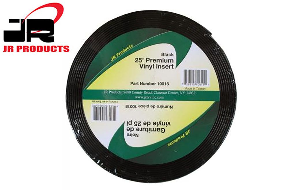 PREMIUM VINYL INSERT (1"), Color/Size: Black (1" x 25') 10015