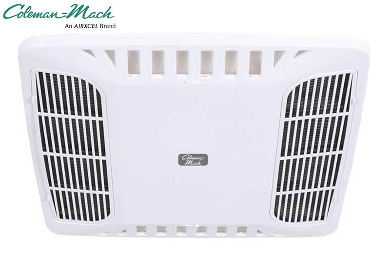 CHILL GRILLE A/C CEILING ASSEMBLY FOR STRAIGHT-THRU DUCTING, WHITE