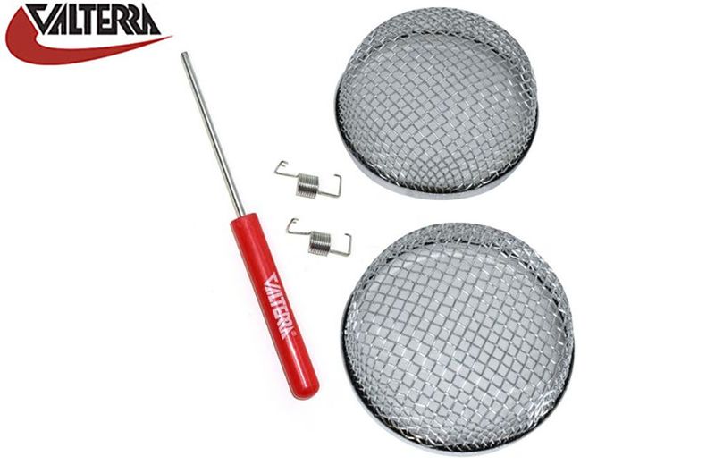RV SCREEN, FURNACE, ROUND, 2.8" X 6" X 1.2"