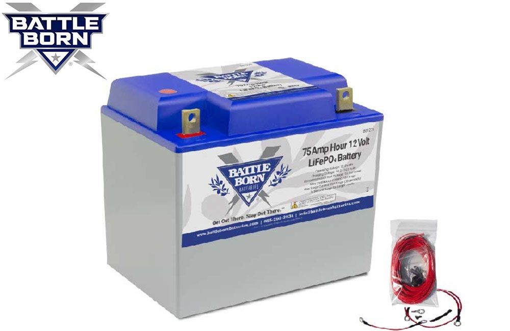 75AH 12V GROUP 24 LIFEPO4 DEEP CYCLE BATTERY