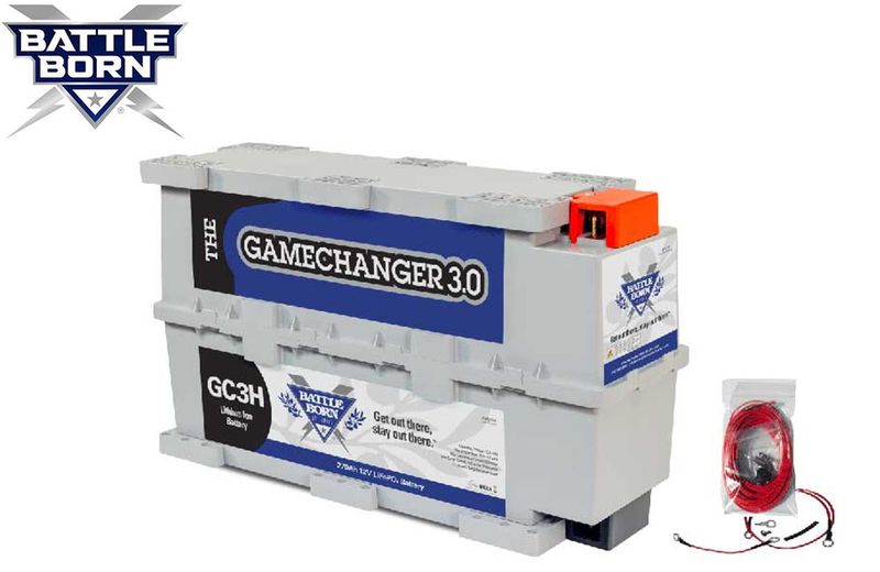 270AH 12V GC3 LIFEPO4 HEATED BATTERY KIT