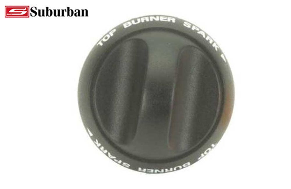 SUBURBAN PIEZO RANGE KNOB BLACK