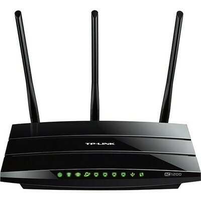 Router Gigabit TP-Link Archer C1200 de doble banda inalámbrico AC1200