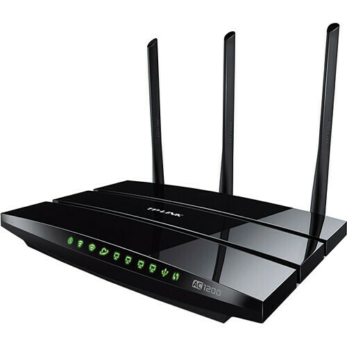 Router Gigabit TP-Link Archer C1200 de doble banda inalámbrico AC1200