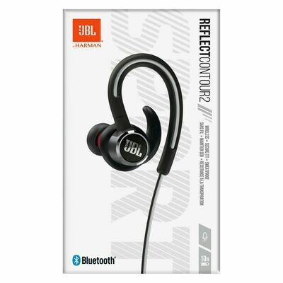 Audífonos JBL Reflect Contour 2.0 Wireless Sport - (Negro)