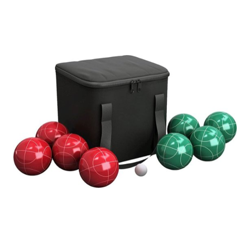 Hey! Play! - Juego de bolas de bochas - Rojo / Verde