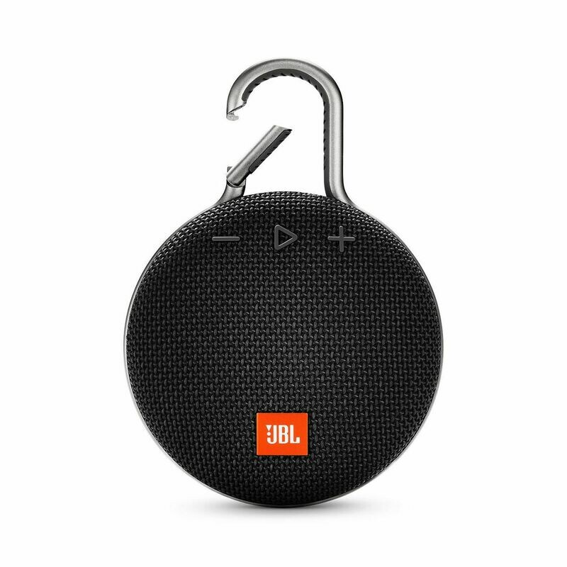 JBL - Altavoz Bluetooth portátil Clip 3 - Negro