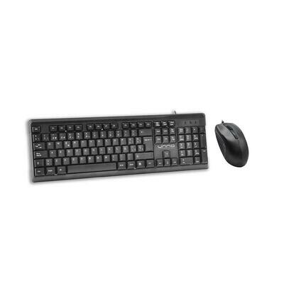 TECLADO Y MOUSE COMBO USB ESPAÑOL KLASS
