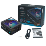 Fuente de alimentación certificada AZZA PSAZ-650W ARGB 650W Intel ATX12V 80 PLUS BRONZE