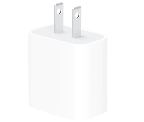 Apple - Adaptador de corriente USB-C de 20 W - Blanco