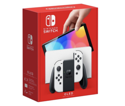 Nintendo Switch (modelo OLED) 64GB con Joy-Con blanco - Blanco