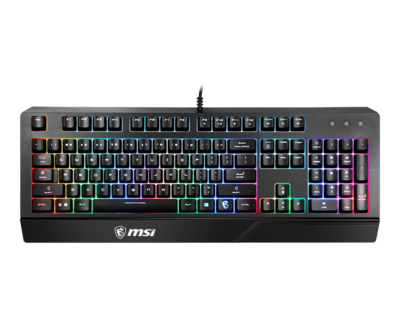 Teclado Gaming  MSI Vigor GK20 - Conectividad de cable - Interfaz USB 2.0