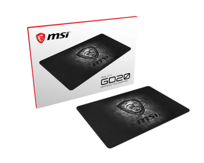 Mousepad Gamer MSI AGILITY GD20, 22 x 32cm, Grosor