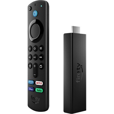 Amazon - Fire TV Stick 4K con Alexa Voice Remote, Streaming Media Player - Negro