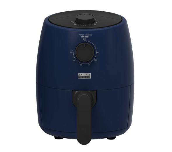 Serie Bella Pro - 2 qt. Freidora de aire analógica - Azul mate