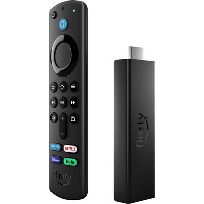 Amazon - Fire TV Stick 4K Max Streaming Media Player con Alexa Voice Remote (incluye controles de TV) | Dispositivo de transmisión HD - Negro