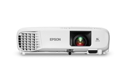 Epson PowerLite E20 - 3400 lumen, XGA 1024x768, 15000:1, Tecnología 3LCD, Lámpara hasta 12,000 horas, Conexiónes USB & HDMI