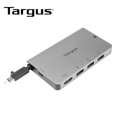 Hub Targus 4 puertos USB-A / HDMI 4K / USB-C
