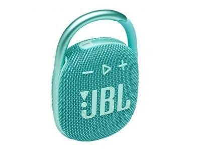 JBL Clip 4 Altavoz impermeable ultraportátil en verde azulado