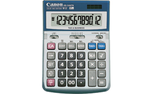 Canon HS-1200TS Calculadora de escritorio compacta, 12 dígitos