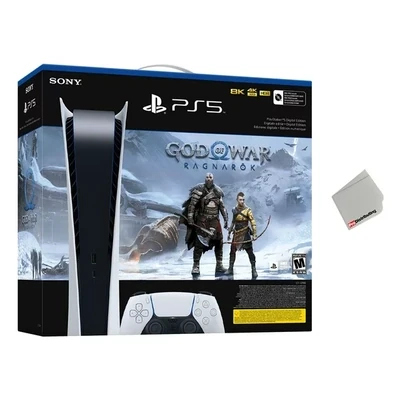 Sony - PlayStation 5 Digital Edition God of War Ragnarök 825Console Bundle
