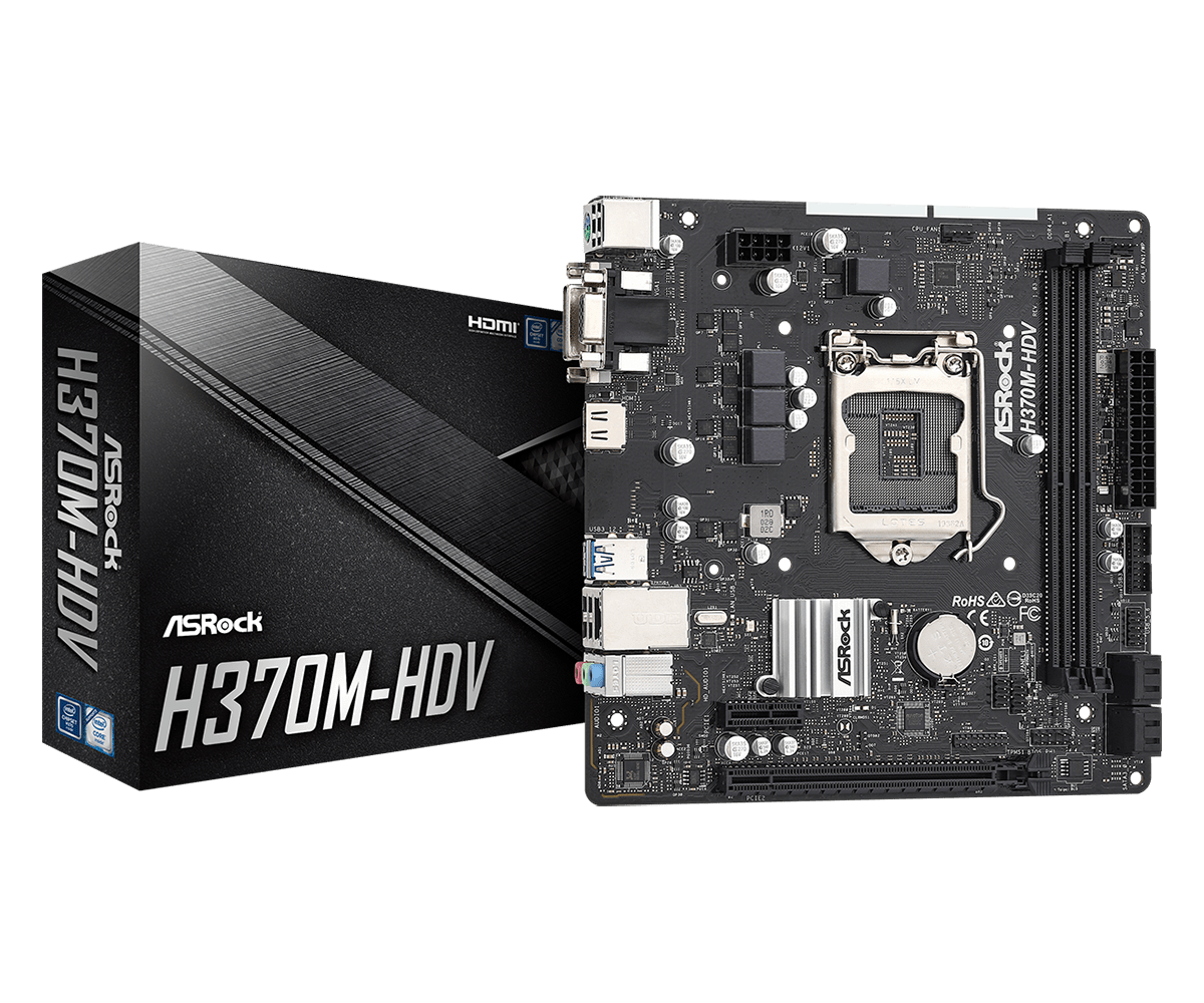 Tarjeta Madre ASROCK H370M-HDV SOCKET 1151.