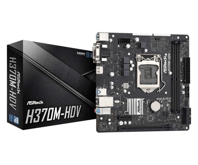 Tarjeta Madre ASROCK H370M-HDV SOCKET 1151.