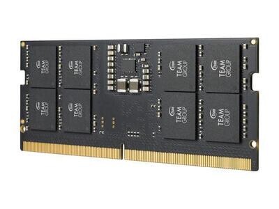 Memoria Ram TEAMGROUP Elite SODIMM DDR5 16GB 4800 MHz (PC5-38400) CL40 sin ECC sin búfer 1.1V 262 pines