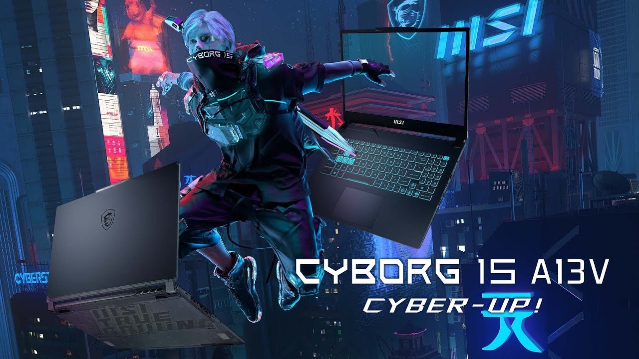 MSI Cyborg 15.6 144hz Gaming Laptop Intel Core i7 NVIDIA GeForce RTX 4060  with 8GB RAM and 512GB SSD Black CYBORG1512043 - Best Buy