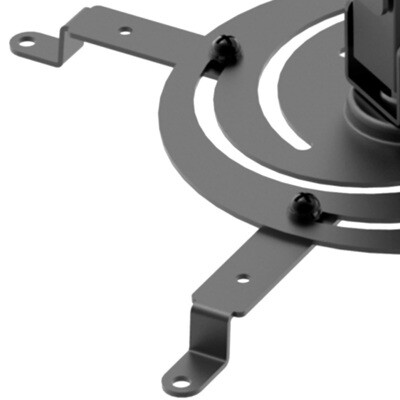 Klip Xtreme  - Soporte para proyector, Peso máximo 15kg, Montaje en techo, Negro