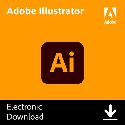 Adobe Illustrator (suscripción de 1 año, descarga)