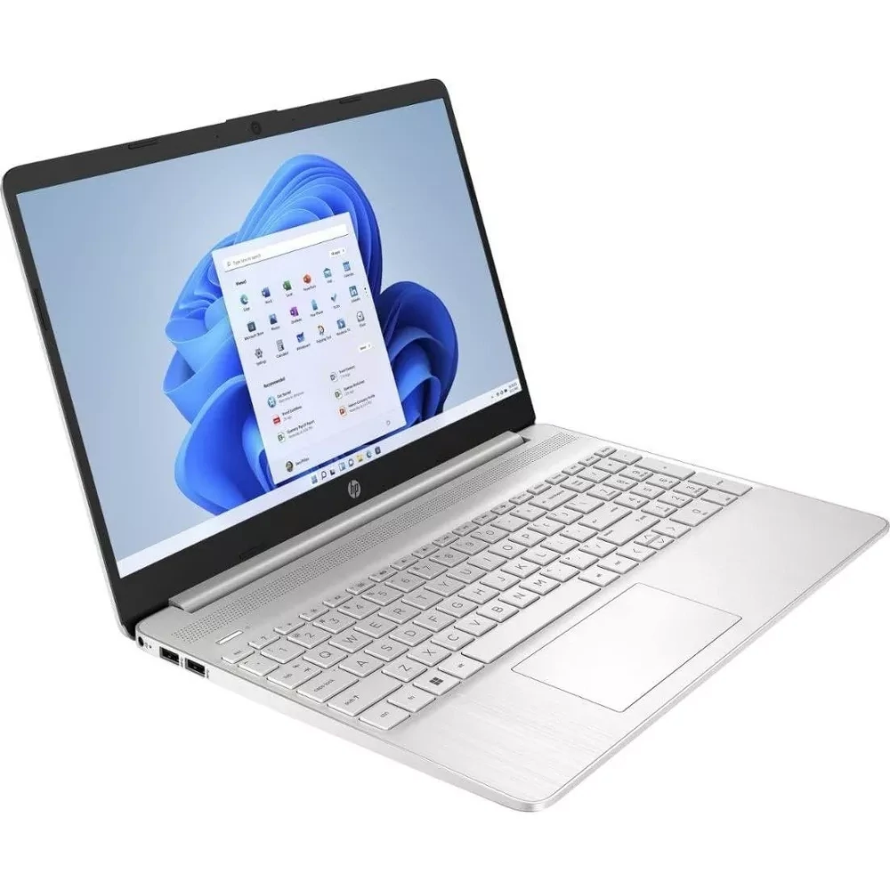 HP - Laptop Pantalla Táctil 15,6" - Intel Core i3-1215U - Memoria 8GB - SSD de 256 GB - Plata natural, Color Plata, Teclado Inglés, Intel UHD Graphics -Windows 11 Home - 12 Meses Garantia!