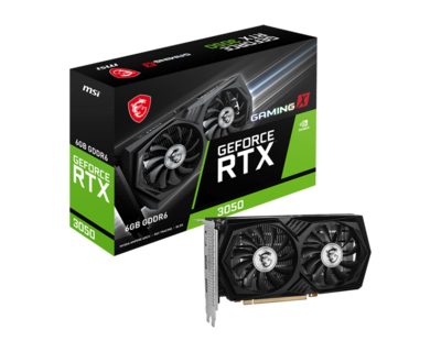 Tarjeta de Video MSI GeForce RTX™ 3050 GAMING X 6G. 12 Meses Garantia!